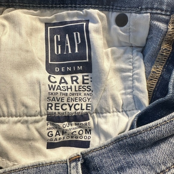 Gap True Skinny Ankle Mid Rise Jeans Size 8/29 Distressed - Picture 4 of 8
